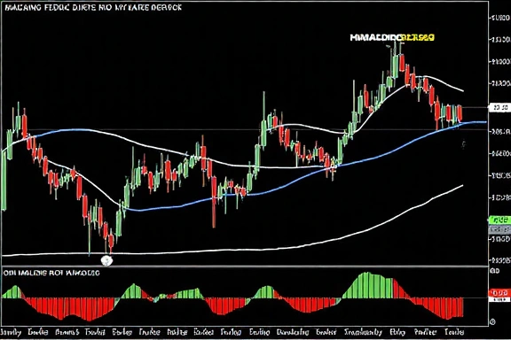 Technical analysis chart with indicators